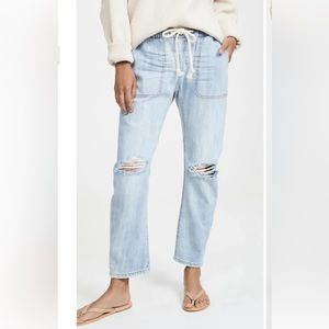One Teaspoon Shabbies Drawstring Boyfriend Jeans